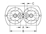 Two Spindle Drill Head